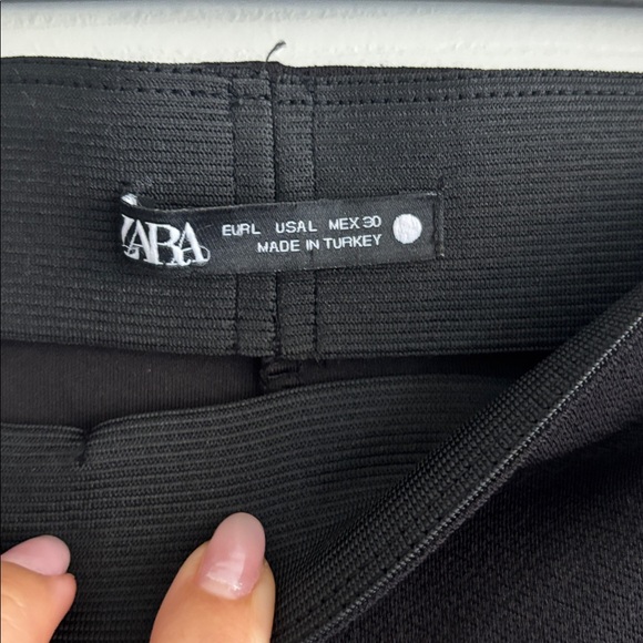 Zara Black Flare Pants - Picture 3 of 4